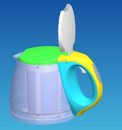 小家電CAD設計交流 熱水壺產品圖制作經驗分享